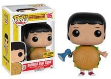 burger suit gene hot topic yellow background 105