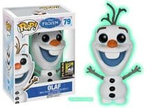 olaf convention exclusive glows in the dark 79