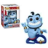 genie with lamp specialty series brown and teal background glows in the dark 476