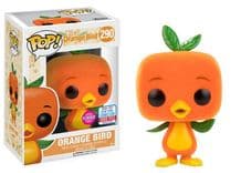 orange bird new york comic con flocked pink background 290