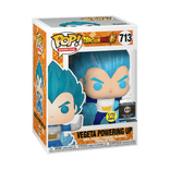vegeta powering up cc chalice collectibles black background glows in the dark 713