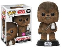 chewbacca fye exclusive black background flocked pink 195