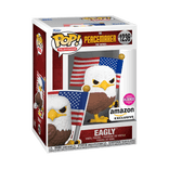 eagly amazon exclusive white background flocked pink 1236
