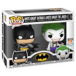 White Knight Batman & White Knight The Joker #2 PACK Funko Pop