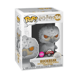 buckbeak orange eyes special edition flocked pink background 104