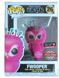 fwooper special edition emp exclusive black background flocked pink 26