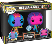 gamora nebula blacklight special edition 2 pack