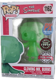 glowing mr burns special edition px previews glow chase 1162