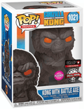 kong with battle axe special edition emp exclusive black background flocked pink 1021