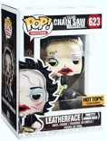 leatherface pretty woman mask hot topic yellow background 623