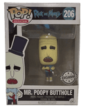 mr poopy butthole exclusive silver background 206