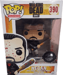 negan bloody exclusive silver background 390