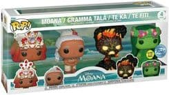 moana gramma tala te ka fiti special edition glows in the dark 4 pack