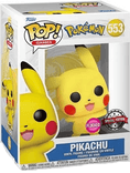 pikachu special edition flocked pink background 553