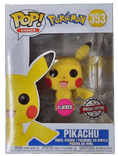 pikachu special edition flocked pink background 353