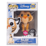 rajah exclusive silver background flocked pink 355