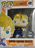 super saiyan vegito exclusive silver background 491