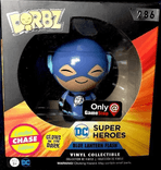 the flash blue lantern only gamestop chase glows in dark 286