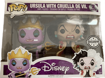 Ursula with Cruella De Vil #2 PACK Funko Pop