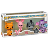 Winnie The Pooh / Piglet / Eeyore / Heffalump #4 PACK Funko Pop