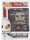 zero with bone exclusive silver background glow chase 336