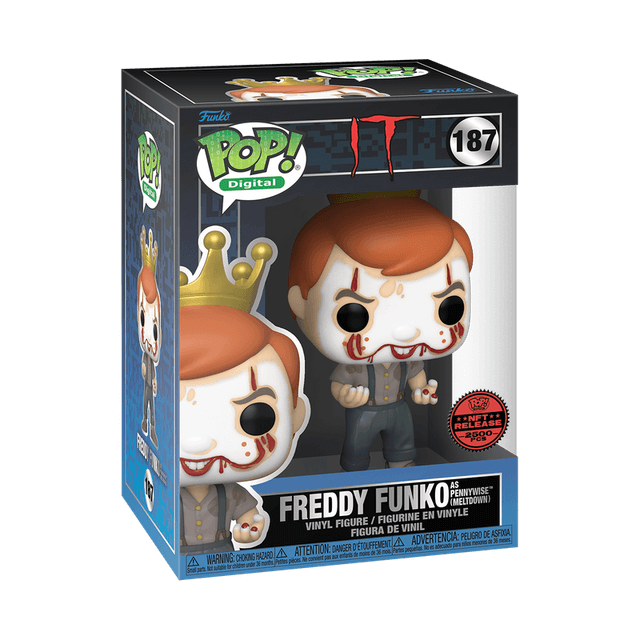 freddy as pennywise meltdown nft release 187