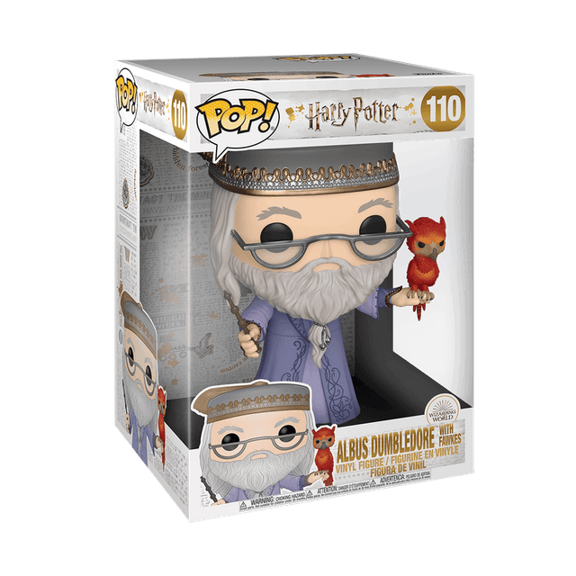 albus dumbledore with fawkes 110