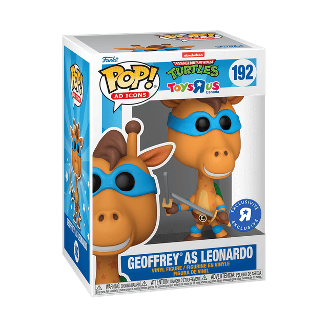 geoffrey as leonardo only at toys r us 192