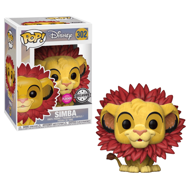 simba entertainment earth exclusive flocked pink background 302