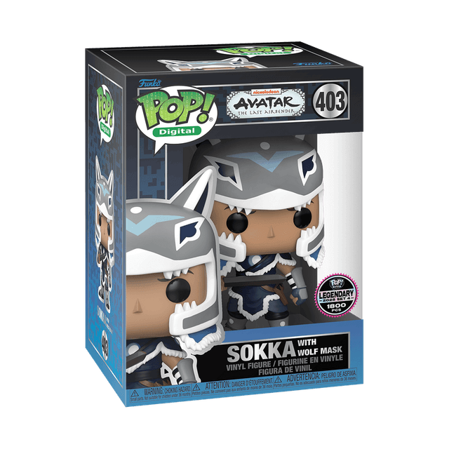 sokka with wolf mask legendary 403