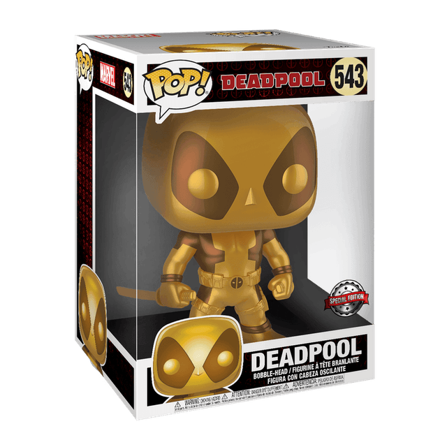 deadpool gold metallic special edition 543