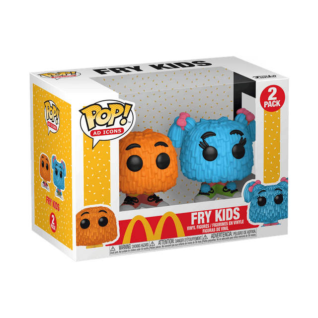 fry kids orange blue 2 pack