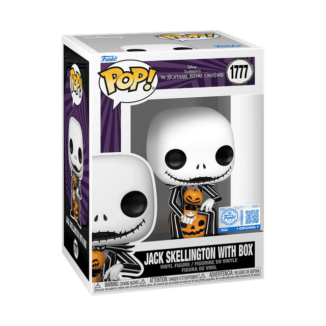 jack skellington with box original blue 1777
