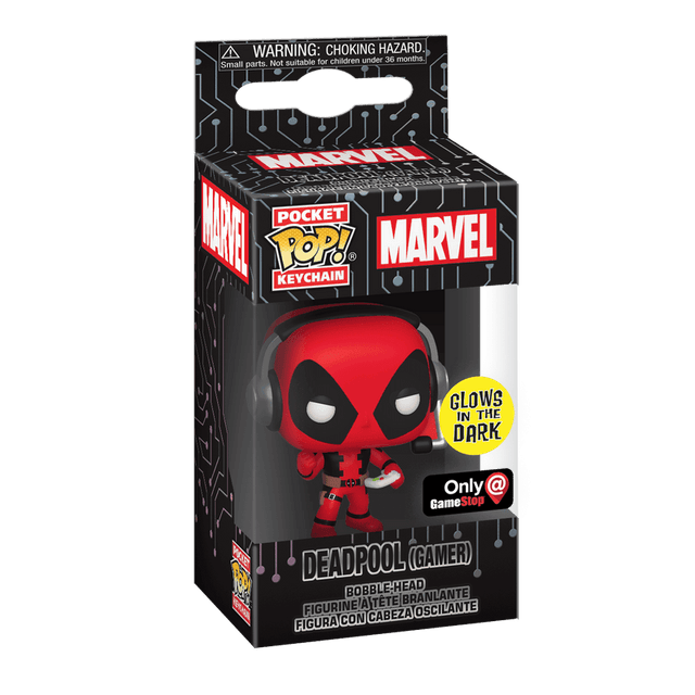 deadpool gamer only gamestop glows in the dark