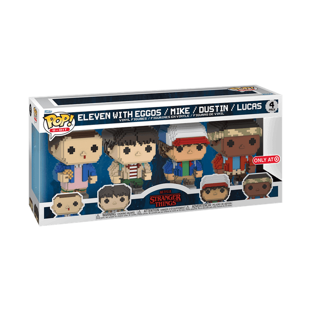 eleven with eggos mike dustin lucas only at 4 pack