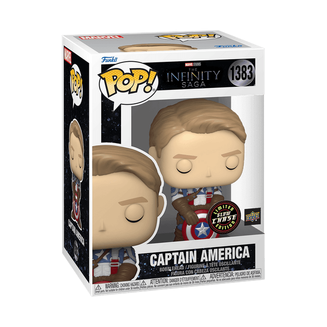 captain america upper deck glow chase 1383