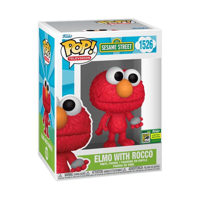 elmo with rocco san diego comic con 1526