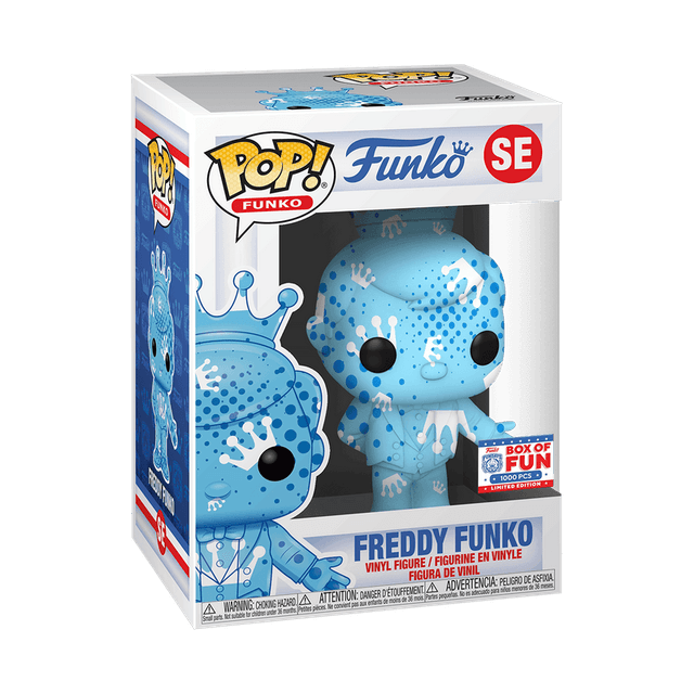 freddy art series aqua white blue box of fun
