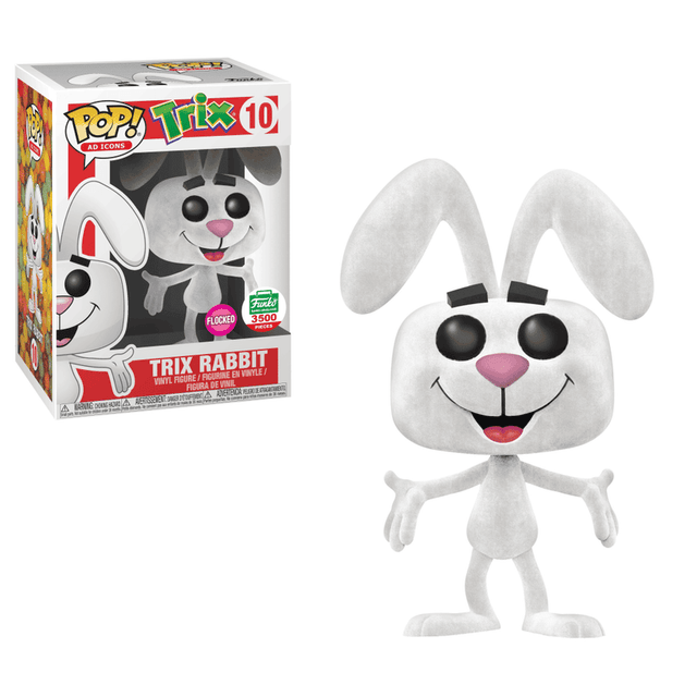 trix rabbit shop green red flocked pink background 10