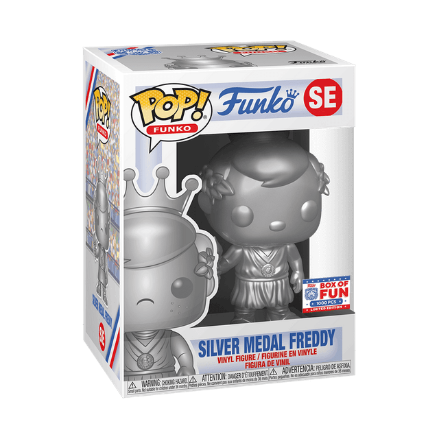 silver medal freddy box of fun