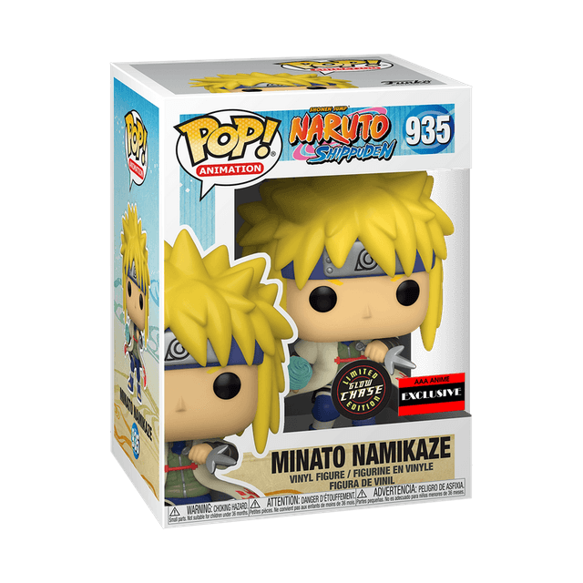 minato namikaze aaa anime exclusive red background glow chase 935