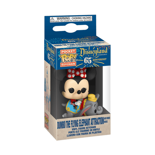 dumbo the flying elephant attraction and minnie mouse