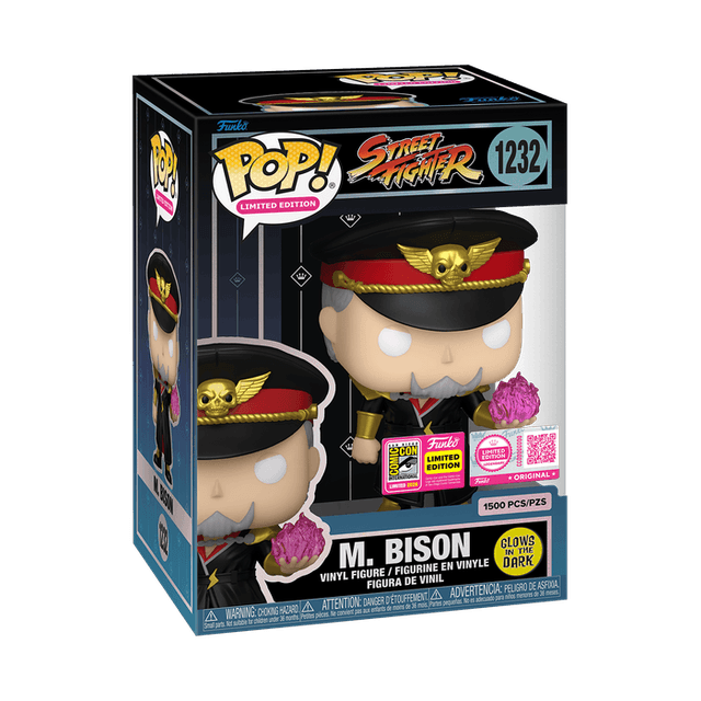 M. Bison #1232 Funko Pop from Street Fighter