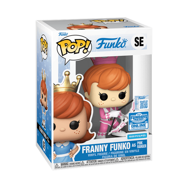 franny as pink ranger fundays online qr code