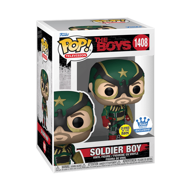 soldier boy exclusive white background glows in the dark 1408