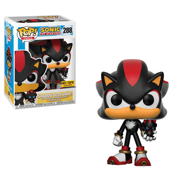 shadow with chao hot topic yellow background 288