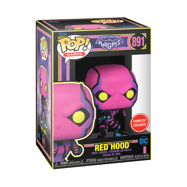 red hood blacklight gamestop exclusive 891