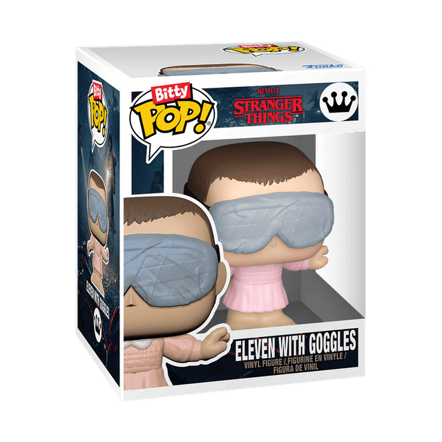 eleven with goggles