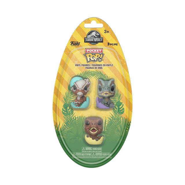 velociraptor hatchling 3 pack