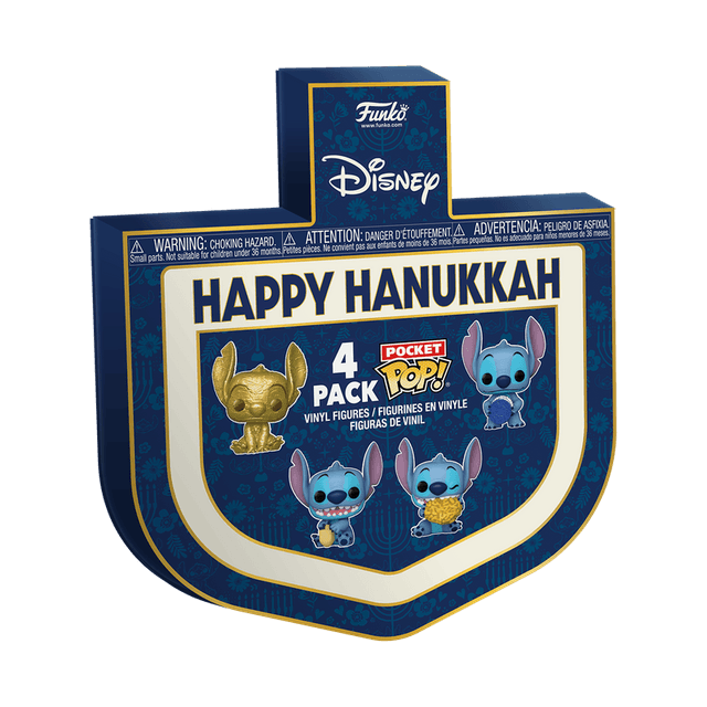 happy hanukkah 4 pack